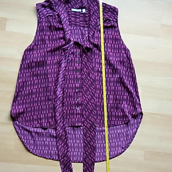 Halogen sleeveless high/low blouse/shirt - Picture 4 of 7